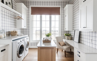 New This Week: 7 Laundry Rooms That Clean Up Nicely