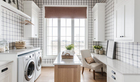 New This Week: 7 Laundry Rooms That Clean Up Nicely