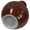 Chinese Handmade Ox Blood Red Marks Ceramic Accent Vase Hws342