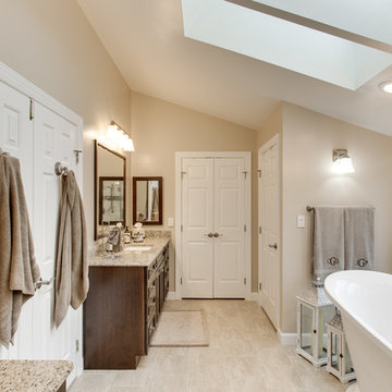 Transitional Bathroom Remodel Gaithersburg, MD by Reico Kitchen & Bath