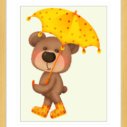 Bear Buddies - Framed Wall Art (BEAR01) - Kids Wall Decor