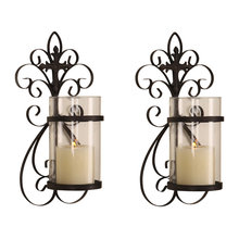 outdoor candle sconce treatment