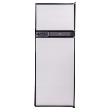 Conserv 10 cf 12V DC Stainless RV Top Mount Refrigerator, Freezer Frost Free