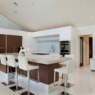 1st Place for Contemporary Kitchen - Crystal Cabinetry - Design Competition