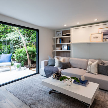 Brad Pitt's Backyard Pad, as seen on Celebrity I.O.U.