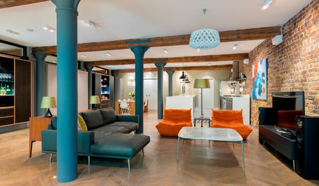 Houzz Tour: A London Warehouse Apartment Full of Clever, Flexible Space
