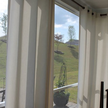 Custom work by Kim's Curtains