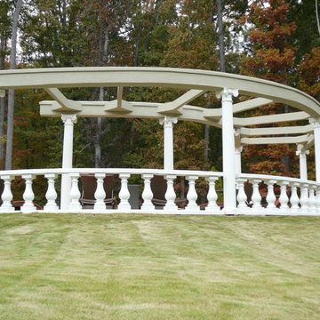 Cast Stone Arbor