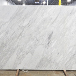 White Carrara Marble - Kitchen Countertops