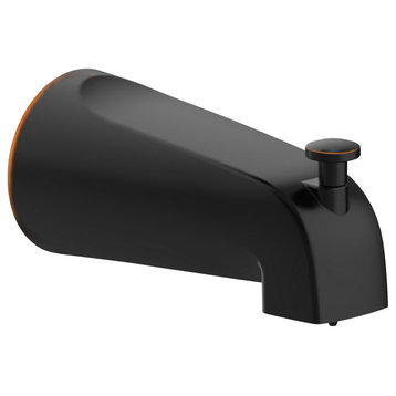 Design House 522938 Wall Mounted Tub Spout - Oil Rubbed Bronze