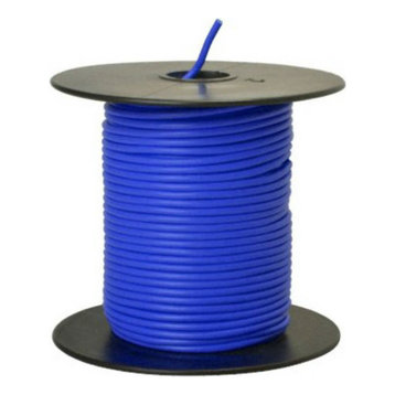 Coleman Cable® 55667623 Automotive Primary Wire, Blue, 18-Gauge, 100'