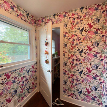 Wallpaper installation Basement in Newtown Square