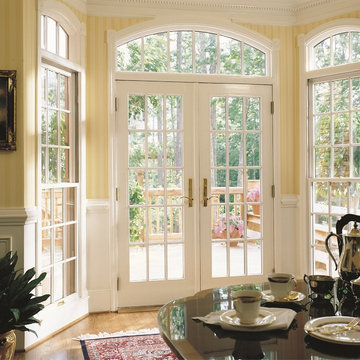 木製サッシ(ホワイト塗装)