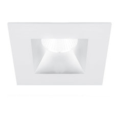 Oculux 3.5" LED Square Open Reflector Flood 3000K Trim With-Light Engine, White