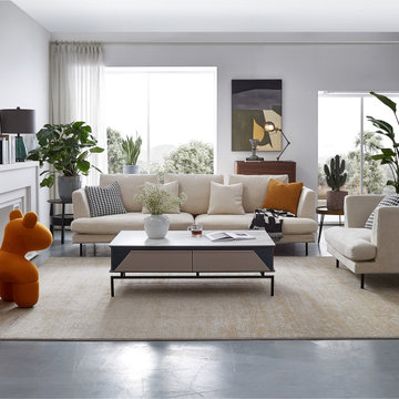 Slim High-leg Sofa