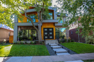 Trendy exterior home photo in Denver