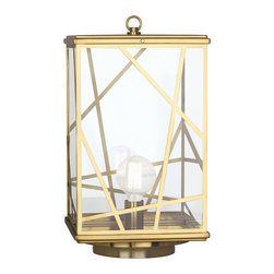 Robert Abbey - Robert Abbey Micheal Berman Bond Convertible Post Lantern - Outdoor Lighting