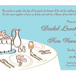 BRIDAL LUNCHEON INVITATIONS - Products