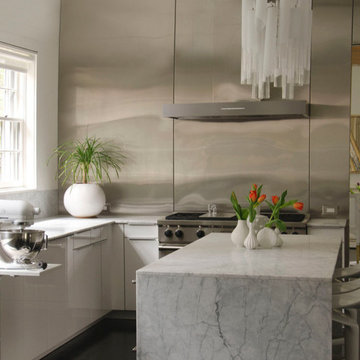 River Oaks, Poggenpohl kitchen in a traditional home