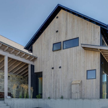 AquaFir™ colors offer extreme contrast in a unique home