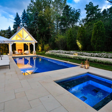 Burr Ridge Swimming Pool and Hot Tub Project