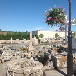 Reclaimed Granite Fire Pits - Fire Pits