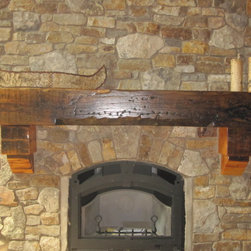 12x14 Reclaimed Timber Mantel - Products