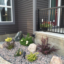 Corner Rock Garden