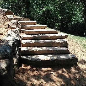 Landscape steps