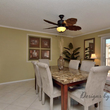 Tropical Dining Room
