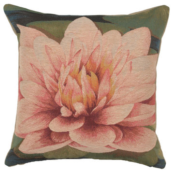 Water Lilly Flower European Cushion Cover