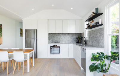 Before & After: A Modern Monochrome Kitchen for a Young Family