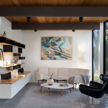 Malibu Glass Box House by Klopf Architecture