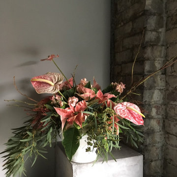 Slow Flowers December 2019 Design Inspiration: Holiday Florals w/ Poinsettias