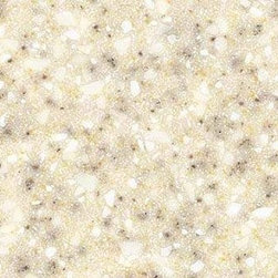 Corian&reg; Sahara is a textured yellow-based neutral with a range of particles. - Products