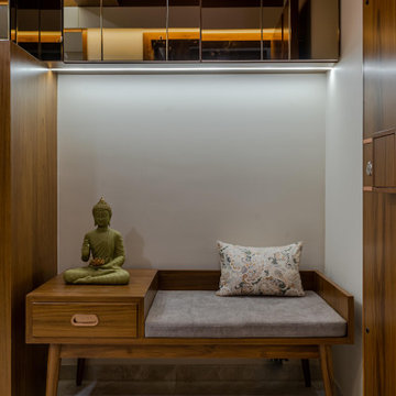 INTERIOR DESIGN OF 4BHK APARTMENT AT VERTIS TOWER