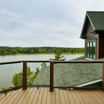 Screened Porch with Composite Decking