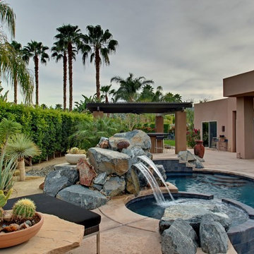 Silver circle, Rancho Mirage