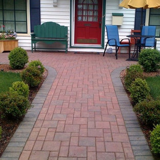 75 Beautiful Front Yard Brick Patio Pictures & Ideas | Houzz