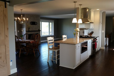 Large trendy kitchen photo in Other