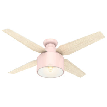 Cranbrook 1 Light 52" Indoor Ceiling Fan, Blush Pink