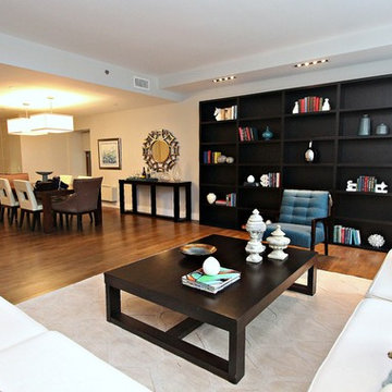 NYC Living/Family/Den Rooms by Designed to Appeal