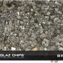 1/4 Inch Bronze Reflective Fireglass (10lbs) - Fire Pits