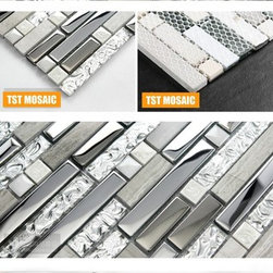 Stone glass blend tile for kitchen and bath - Products