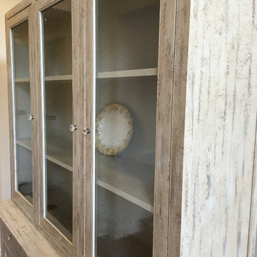 Jacobs - Custom built Maple dining room hutch