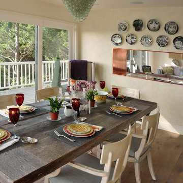 California Living Room and Dining Room