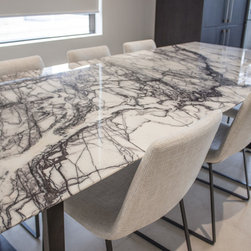 Alexa New York Marble Table - Dining Tables