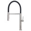 Single-Handle Pull-Down Sprayer Kitchen Faucet with Pause Button, Brushed Nickel