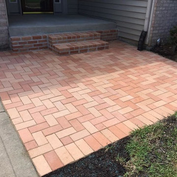 Brick Patio & Steps