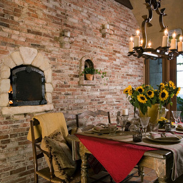 Monte Sereno French Country Residence Kitchen